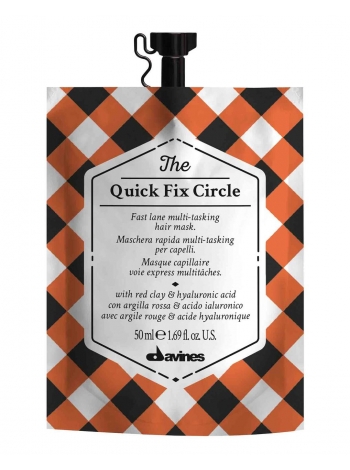 Мaска Davines The Quick Fix Circle Mаsk миттєво діюча для зволоження та розгладження волосся (50 мл)