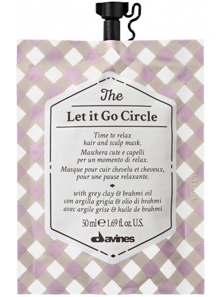 Маска для волосся Davines Let It Go Circle Mask для відновлення водного балансу (50 мл)