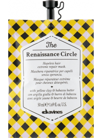 Мaскa Davines The Renaissance Circle Mаsk для восстановления хрупких и сильно поврежденных волос (50 мл)