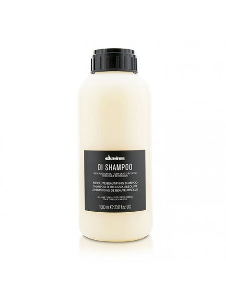 Шампунь для абсолютной красоты волос Davines Oi Absolute Beautifying Shampoo With Roucou Oil, 1000 мл