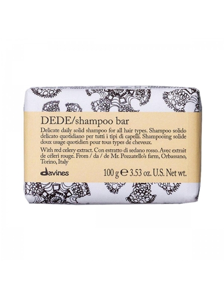 Твердий шампунь Davines Dede Shampoo Bar для делікатного очищення волосся