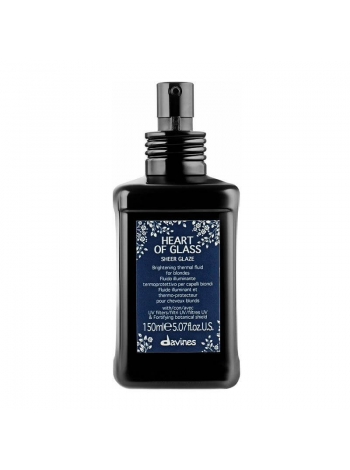 Флюид Davines Heart Of Glass Sheer Glaze для абсолютного сияния волос