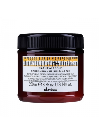 Живильна відновлююча маска Davines Nourishing Hair building pak для сухого та пошкодженого волосся, 250 мл