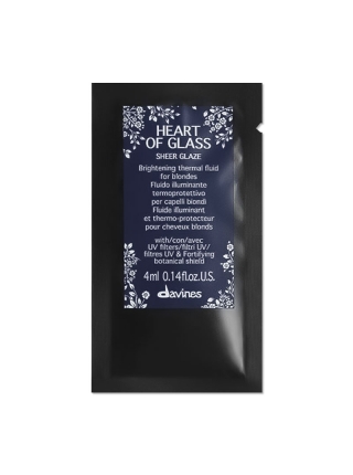 Флюид Davines Heart Of Glass Sheer Glaze для абсолютного сияния волос