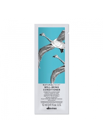 Кондиціонер для зволоження волосся Davines Natural Tech Well Being Conditioner, 12 мл (саше)