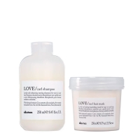 Набір Davines LOVE Curl шампунь і маска для кучерявого волосся, 2х250 мл