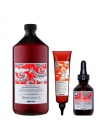 Набір Davines Natural Tech Energizing TRIO енергетичний шампунь, гель та лосьйон проти випадіння волосся, 1000/150/100 мл