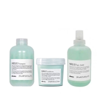 Набор Davines Melu TRIO шампунь, кондиционер и термозащитный спрей для предотвращения ломкости волос, 3х250 мл