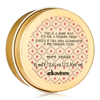 Воск Davines More Inside Shine Wax для блеска и полировки волос 75 мл