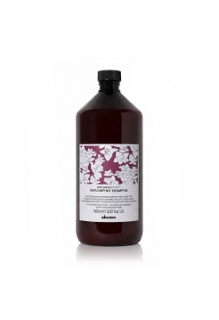 Зволожуючий шампунь Davines Naturaltech Replumping Shampoo для ущільнення волосся, 1000 мл