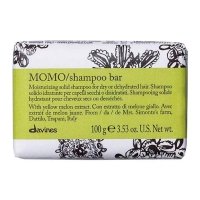 Твердий зволожуючий шампунь Davines Momo Shampoo Bar (100 г)