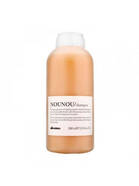 Шампунь Davines NOUNOU Shampoo питательный для уплотнения волос, 1000 мл