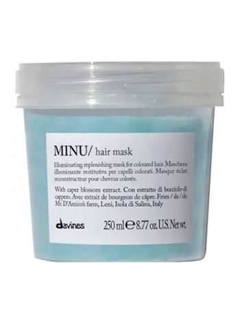Восстанавливающая маска Davines Minu Hair Mask для окрашенных волос (250 мл)