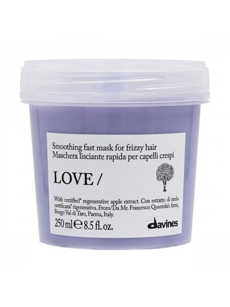 Миттєво розгладжуюча маска для волосся Davines Love Smoothing Instant Mask, 250 мл