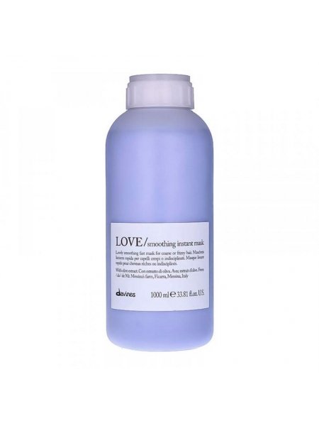 Миттєво розгладжуюча маска для волосся Davines Love Smoothing Instant Mask, 1000 мл