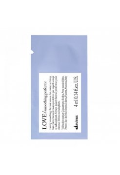 Термосироватка Davines Love Smoothing perfector для розгладження неслухняного та хвилястого волосся, 4 мл (саше)