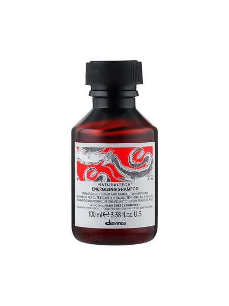 Енергетичний шампунь Davines Natural Tech Energizing Shampoo, 100 мл