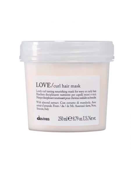 Маска Davines Love Curl Hair Mask для усиления завитка волос, 250 мл