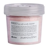 Паста-скраб Davines SOLU sea salt scrub cleancer с морской солью для глубокого очищения кожи головы, 250 мл