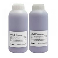 Набір Davines Love Lovely Smoothing розгладжуючі шампунь і кондиціонер, 2х1000 мл