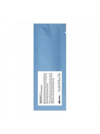 Шампунь Davines Minu Essential Haircare Shampoo для окрашенных волос, 12 мл (саше)