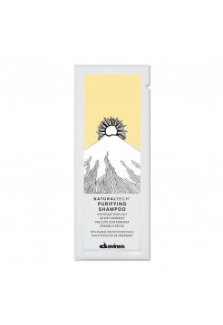 Очищающий шампунь против перхоти Davines NaturalTech Purifying Shampoo, 12 мл (саше)