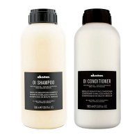Набор Davines OI DUO шампунь и кондиционер для абсолютной красоты и смягчения волос, 2х1000 мл