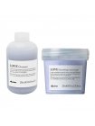 Набор Davines Love Lovely Smoothing шампунь и маска для разглаживания волос, 2х250 мл