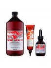 Набор Davines Natural Tech Energizing TRIO энергетический шампунь, гель и лосьон против выпадения волос, 1000/150/100 мл