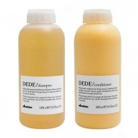 Набор Davines Essential Dede DUO шампунь и кондиционер для деликатной очистки волос, 2х1000 мл