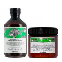 Набір Davines DUO Naturaltech Renewing відновлюючі шампунь і кондиціонер, 2х250 мл
