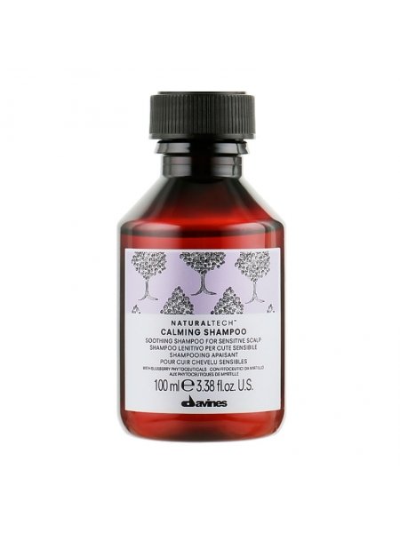 Успокаивающий шампунь Davines Calming shampoo для чувствительной или раздраженной кожи головы, 100 мл