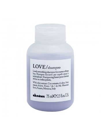 Шампунь Davines Love Lovely Smoothing Shampoo разглаживающий, 75 мл