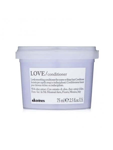 Кондиціонер Davines Love Lovely Smoothing Conditioner розгладжуючий, 75 мл
