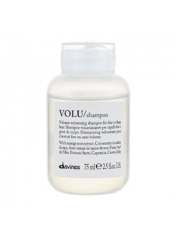 Шампунь для об'єму волосся Davines Volu shampoo, 75 мл