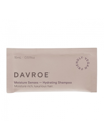 Увлажняющий шампунь Davroe Moisture Senses Hydrating Shampoo для сухих и жестких волос, пробник 15 мл