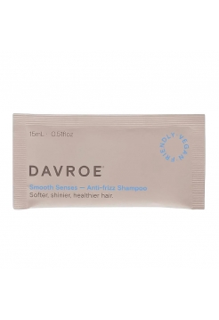 Розгладжуючий шампунь Davroe Smooth Senses Anti-Frizz Shampoo для пористого та сухого волосся, пробник 15 мл