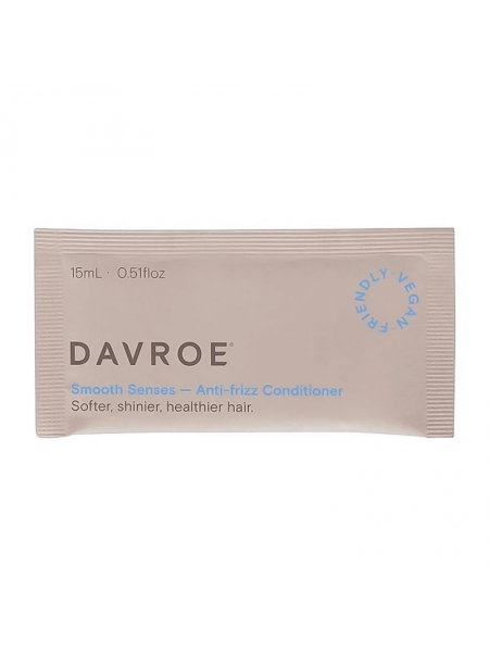 Разглаживающий кондиционер Davroe Smooth Senses Anti-Frizz Conditioner для пористых и сухих волос, пробник 15 мл