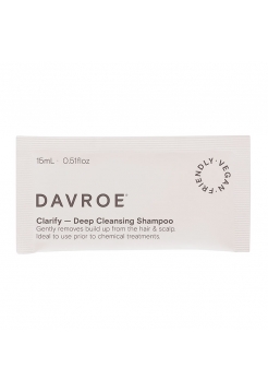 Шампунь Davroe Clarify Deep Cleansing Shampoo для глубокой очистки волос, пробник 15 мл