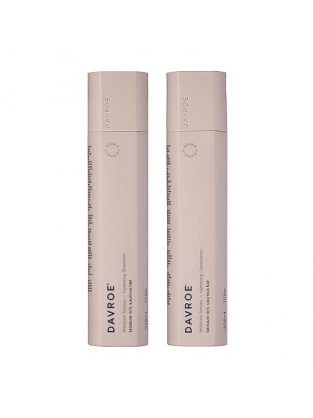 Набір Davroe DUO Moisture Senses Hydrating для зволоження сухого і жорсткого волосся, 2х325 мл