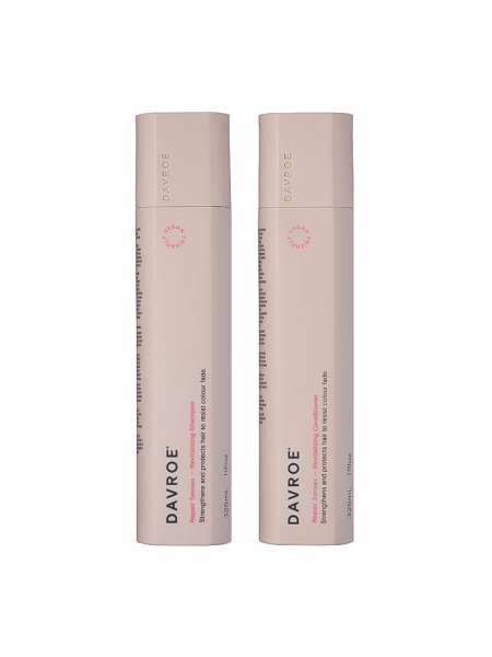 Набір Davroe DUO Repair Senses Revitalizing шампунь і кондиціонер для нормального та фарбованого волосся, 2х325 мл