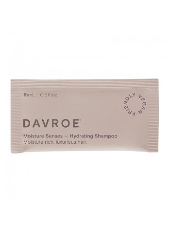 Увлажняющий шампунь Davroe Moisture Senses Hydrating Shampoo для сухих и жестких волос, пробник 15 мл