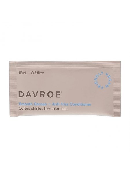 Разглаживающий кондиционер Davroe Smooth Senses Anti-Frizz Conditioner для пористых и сухих волос, пробник 15 мл
