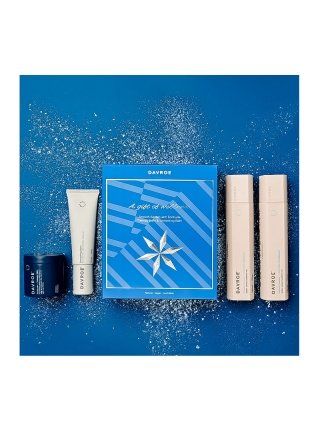 Подарочный набор Davroe Smooth Senses Christmas Quad Pack для гладкости волос, 325/325/200/150 мл