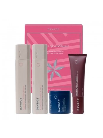 Подарочный набор Davroe Repair Senses Quad Pack для восстановления поврежденных волос, 325/325/200/150 мл