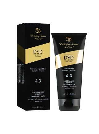 Восстанавливающая маска с кератином DSD 4.3 Dixidox DeLuxe Keratin Treatment для стимуляции роста волос, 200 мл