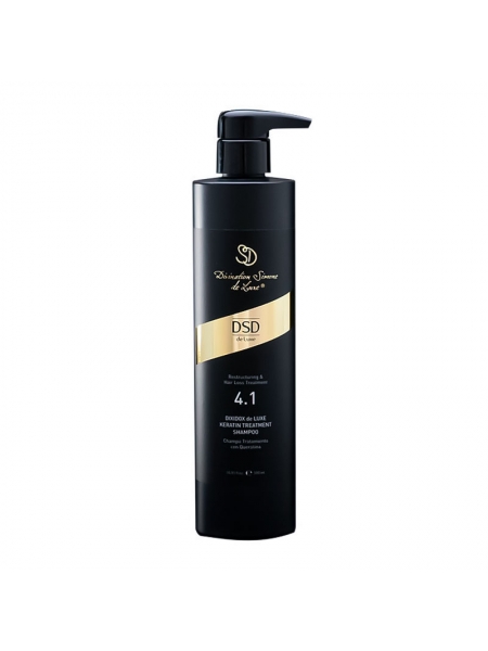 Восстанавливающий шампунь DSD 4.1 Dixidox de Luxe Keratin Treatment Shampoo против выпадения волос, 500 мл