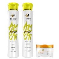 Набір кератину Max Blowout Amazon Acai & Guarana, 50/100/50 г (розлив)