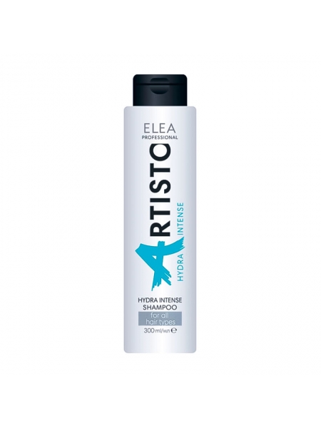 Зволожуючий шампунь Elea Professional Artisto Hydra Intense Shampoo для сухого волосся, 300 мл