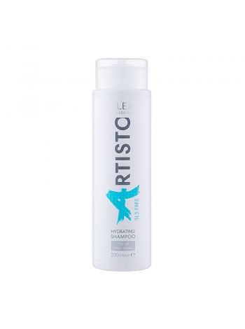 Безсульфатний шампунь Elea Professional Artisto SLS Free Hydrating Shampoo для зволоження волосся, 200 мл